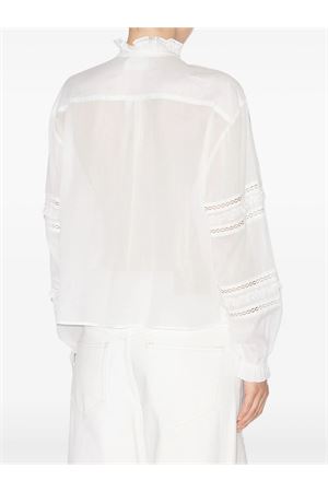 Blusa Valda in cotone bianco MARANT ÉTOILE | CH0201FAC1J15E20WH